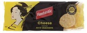 Fantastic Cheese Flavour Rice Crackers 100g