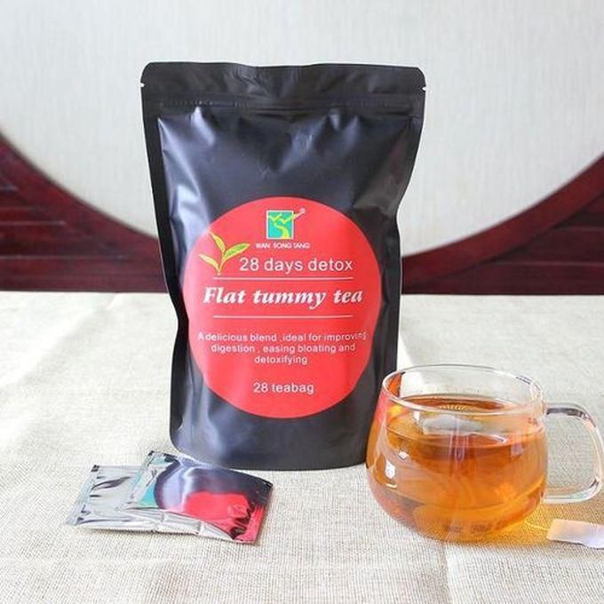 Flat Tummy Tea 28 Days Detox (With Moringa And Oolong Tea)