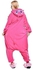 Unisex Stitch Onesies, Cartoon Pajamas Cosplay Costume Sleepwear - SIZE L, Pink
