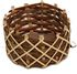 NAT Natural Cane Basket, 7x11 cm