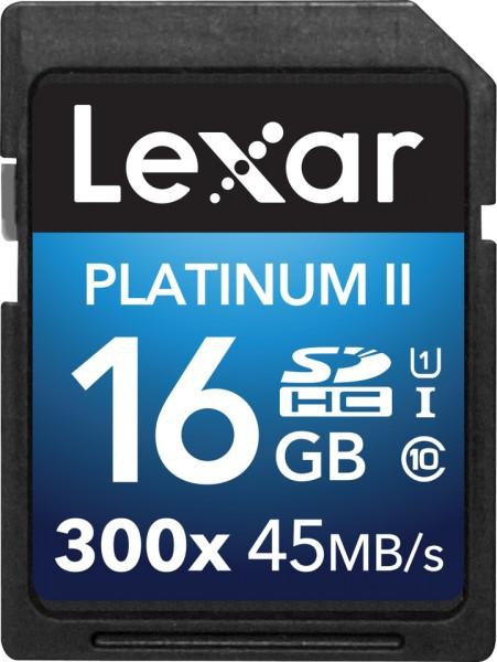 Lexar LSD16GBBEU300 Premium II SDHC Card 16GB