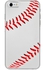 غطاء رفيع وانيق لهاتف ايفون 6 - بطبعة Baseball