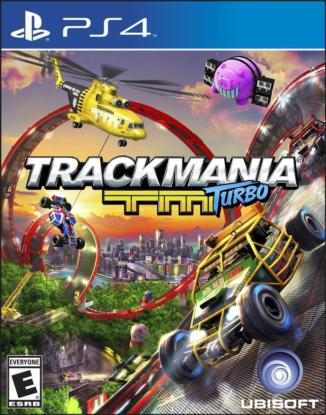 Trackmania Turbo Video Game for PlayStation 4