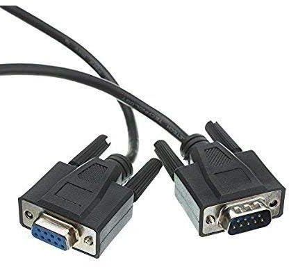 RS232 Serial DB9 Male to Female Extension Cable Adapter Converter - 2m
