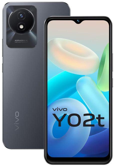 Vivo Y02t - 6.51-inch 4GB/64GB Dual Sim 4G Mobile Phone - Cosmic Grey