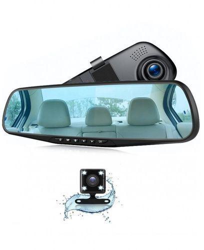 Vehicle Black Box DVR Dual Car Rear View Mirror Camera