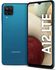موبايل سامسونج جالاكسي A12 بشريحتين اتصال - شاشة 6.5 بوصة، 128 جيجابايت، ذاكرة رام 4 جيجابايت، 4G LTE - ازرق