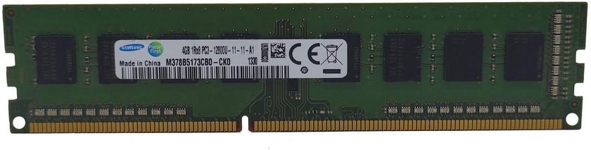 Samsung M378B5173CB0-CK0 Samsung 4GB PC3-12800 DDR3-1600MHz CL11 240-Pin DIMM Single Rank Memory Module