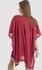 Kady Casual Summer Cover Up - Red