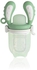 Kidsme - Food Feeder Max with BPA Free Silicone From 4 months and above - Size:M Pack of 1 - Mint- Babystore.ae