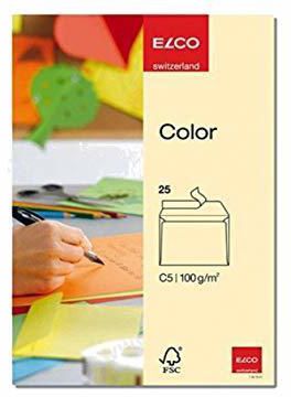 Generic Elco Colour Envelope C5 6.4 X 9 Inches 100g 25 Per Pack Beige