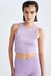 Defacto Woman Seamless Athlete Sleeveless Knitted Top