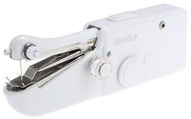 Mini Portable Handheld Sewing Machine White/Silver 255.24356521.17 White/Silver