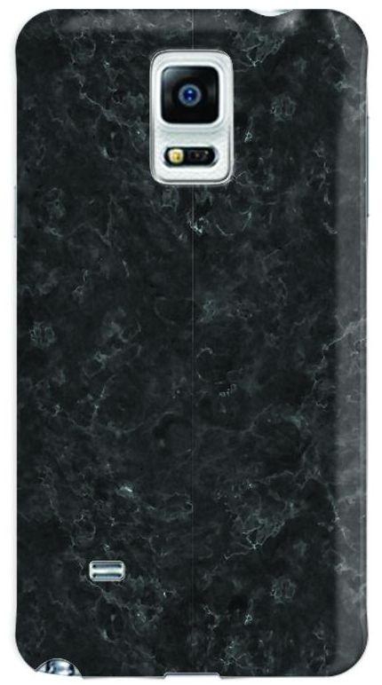 Stylizedd Samsung Galaxy Note 4 Premium Slim Snap case cover Gloss Finish - Marble Texture White
