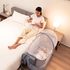 Mastela BLUETOOTH COT AUTOMATIC SWINGING TWO HEIGHTS GRAY SCRATCHED