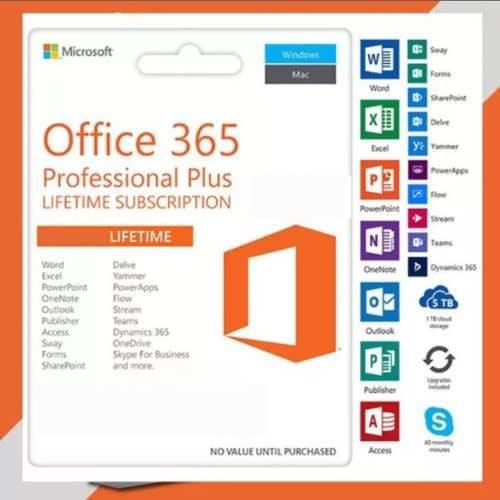 Office 365 Professional Plus Account- Lifetime Subscription