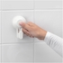 TISKEN Toilet roll holder with suction cup - white