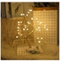شريط إضاءة LED من النحاس بتصميم شجرة بإضاءة دافئة مكون من 36 مصباح أبيض 33*4*17سم