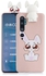 For Xiaomi Mi Note 10 Cartoon TPU Protective Case(Big Eared Rabbit)