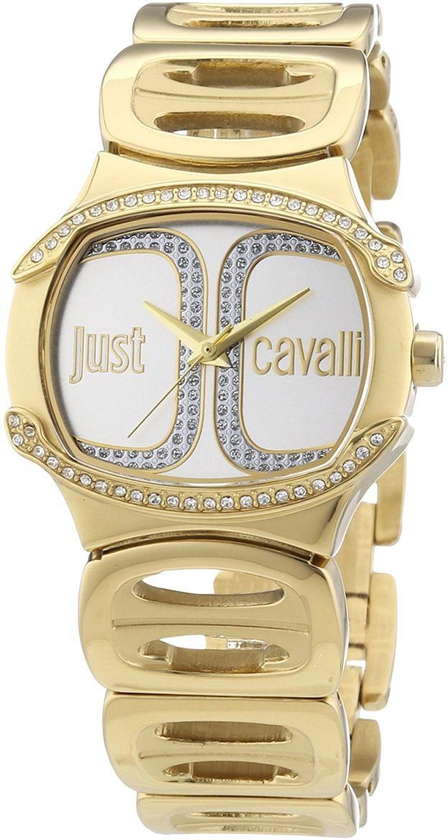 Just Cavalli Women's White Dial Stainless Steel Band Watch - R7253581501