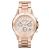 Marc by Marc Jacobs Women's Rose Gold Dial Stainless Steel Band Watch - MBM3156