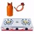 Saisho 3 Burner Gas Cooker + 12.5 Kg Cylinder + Gas Regulator With Meter + 4 Yards Gas Hose