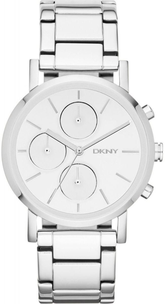 DKNY  Women's White Dial Stainless Steel Band Watch - DK-NY8860