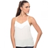 TrendyolMilla White Polyester V Neck Cami & Strappy Top For Women