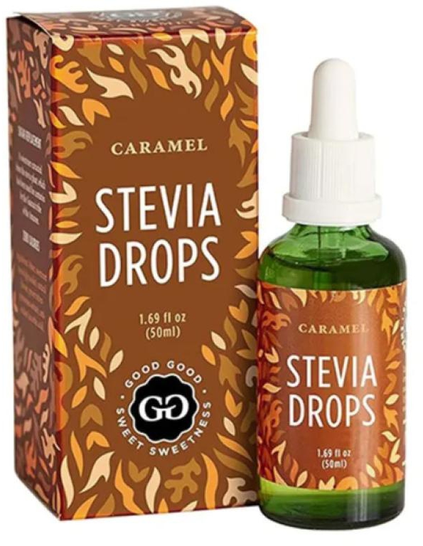 VIAHEALTH SWEET DROPS OF STEVIA – CARAMEL 50ML