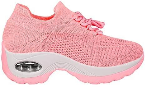 Women's Trainers Shoes for Plantar Fasciitis,Mesh Breathable Walking Fashion Sneakers Travel Lightweight Athletic Running Shoes Outdoor