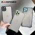 Protection Frame Phone Case For iPhone 11 Pro Max X XR XS Max 6 6S Plus Anti-fall Phone Back Cover