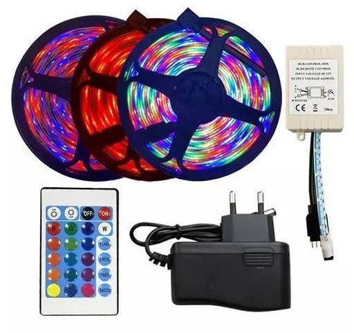 Snake Light,Strip Light  5 Meter Waterproof Light RGB Color Changing led Strip with 24 IR Remote Controller for Home , Office . TV, Desktop , Table  And Christmass Decoration