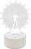الثقه كي مصباح LED ليلي ثلاثي الابعاد بتصميم رومانسي لوف من الاكريليك للديكور - الولايات المتحدة