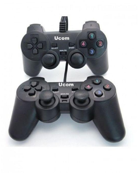 UCOM Double Dual Shock Pc GamePad - Black