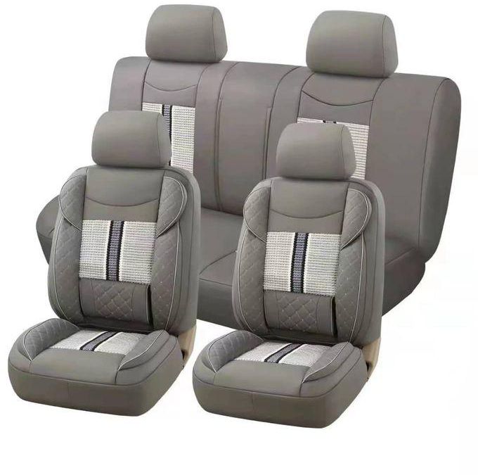 Quality Gray Color Leather Car Seat Cover Chair Cover For Saloon/sedan And 5 Seater SUV