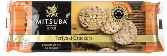 Mitsuba Teriyaki Crackers - 100 g