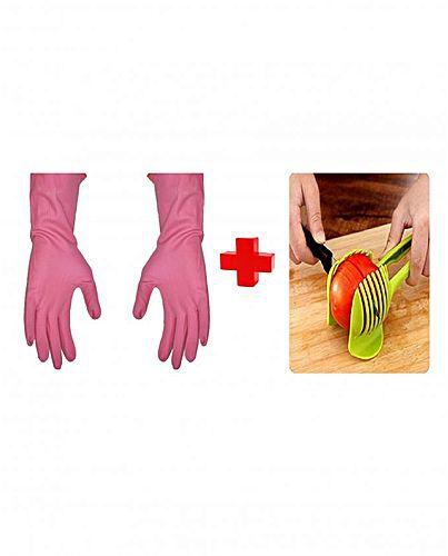 As Seen on TV Rubber Gloves + Free Magic Slicer