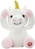PUGS AT PLAY - Peek A Boo Agnes Unicorn Plush Toy - White- Babystore.ae