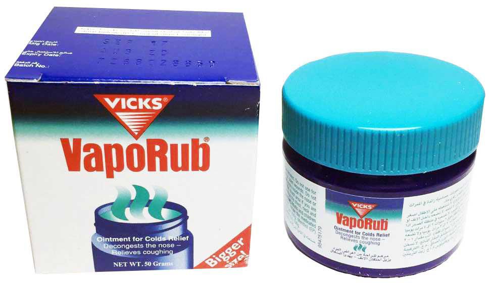 Vicks, Vaporub Cold Relief Ointment - 50 g