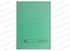 Clipp Square Cut Folder FS, 10/pack, Green