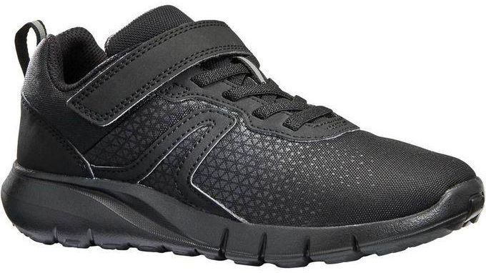 Decathlon Soft 140 Kids' Walking Shoes Black/black