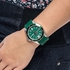 Lacoste Seattle Herren Men's Green Dial Silicone Band Watch - 2010800
