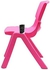 Children Plastic Chair Pink+zigor Special Bag