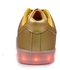 7 Colors Fashion LED Light Sneakers USB Charging Lights Shoes - Size 37 EU Gold