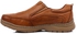 Activ Round Toecap Stitched CasualShoes - Caramel Brown