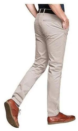 Fashion Khaki Trouser Pants 4pack - Off-White Black Brown Beige