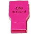Memory Card Reader USB 2.0 Micro SD - Mauve