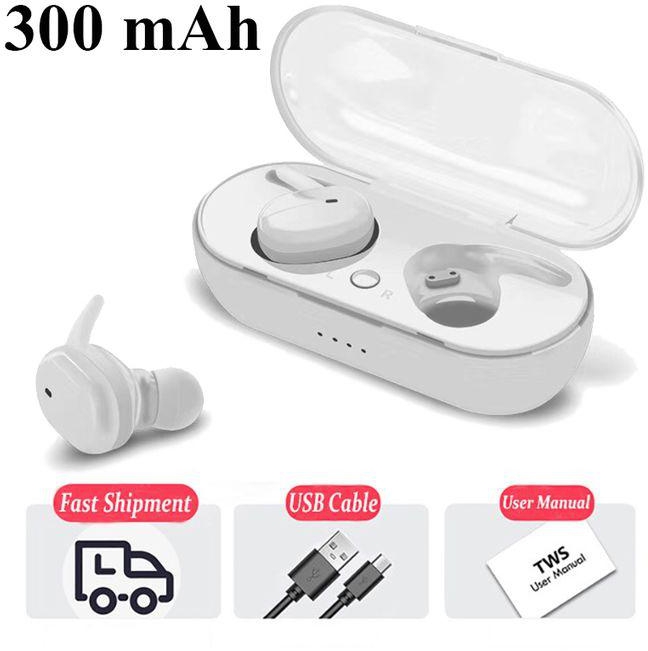 Touch Control Pods Wireless Bluetooth Headphones In-EarBuds