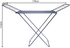 In-House Stainless Steel Clothes Drying Rack, Adjustable and Foldable for Easy Storage, for Indoor and Outdoor Use