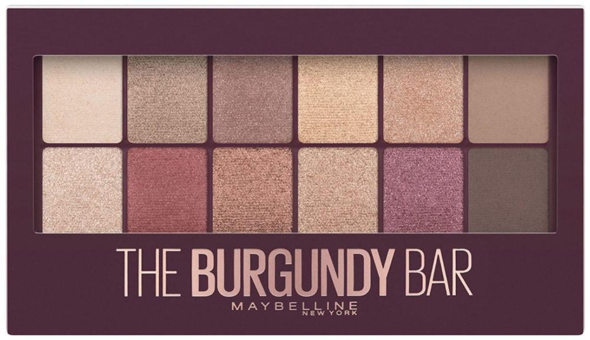 Maybelline Newyork The Burgundy Bar, 13 Looks In 1 Palette ,Violet Color